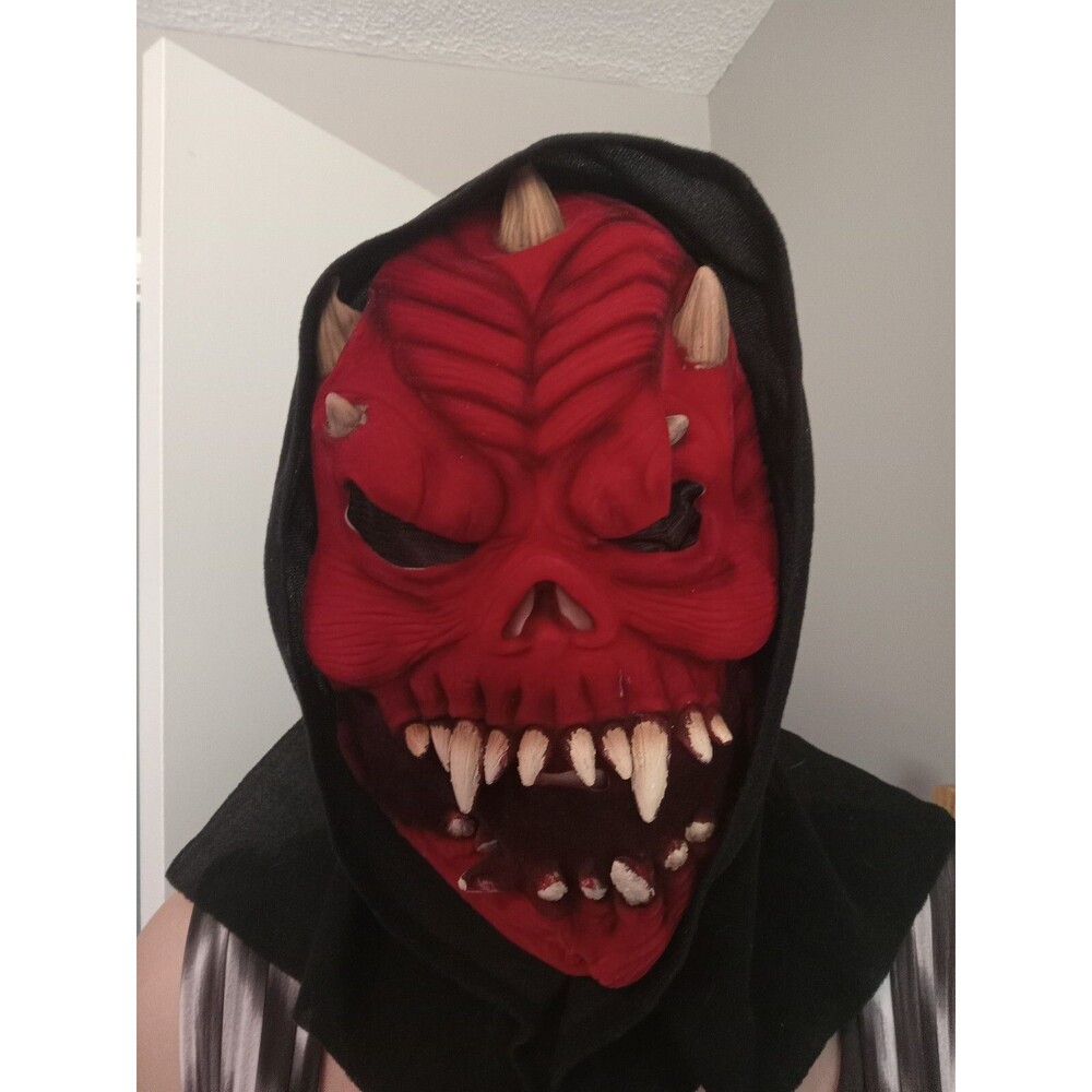 Halloween mask scary devil